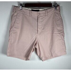 Abercrombie & Fitch Pink Chino Shorts Men’s Size 33 Stretch Preppy Summer Casual